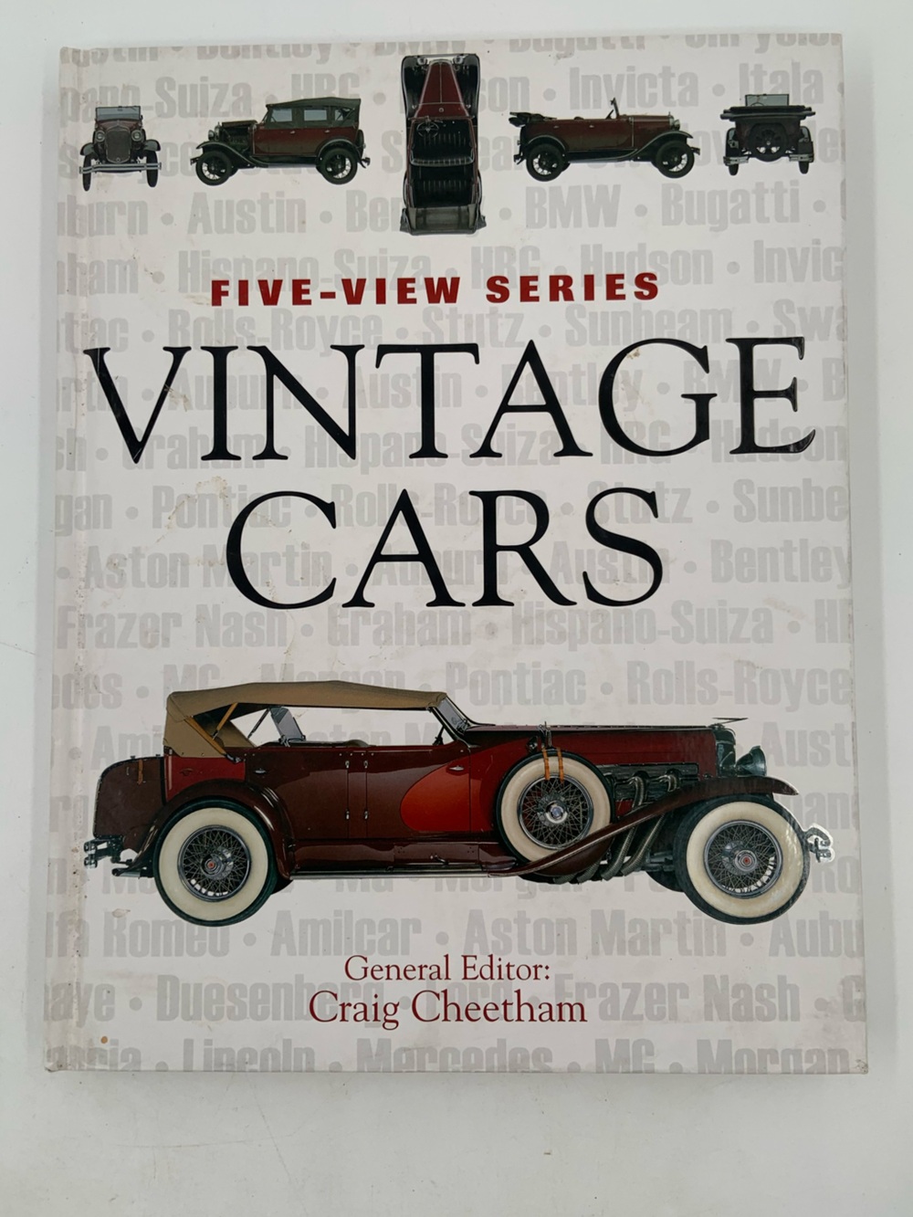 🌹New Listing🌹EUC Vintage Cars (Five View Series) book - Gen. Ed. Craig Cheetham